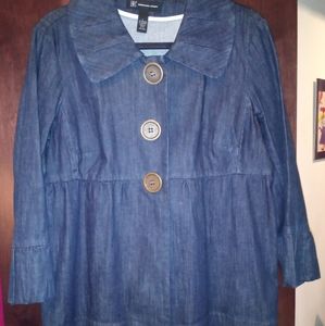 Blue Denim Coat